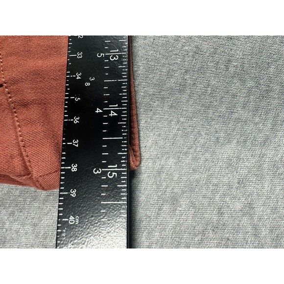 ModCloth Burnt Orange straight leg pants Size Medium‎ 30 X 25 - Picture 6 of 7